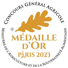 MEDAILLE OR 2023 Médaille d'or au Concours agricole de paris 2023 Blanc Coteaux varois en provence
