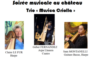 Concert classique de Harpe dans les vignes sortie var Provence chateau
