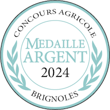 médaille argent Brignoles vins bio provence