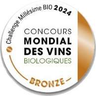 vin médaille bronze agriculture biologique blanc rose rouge